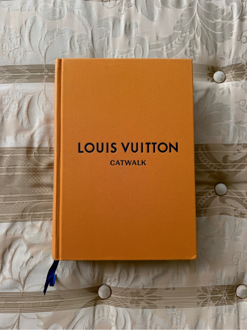 Louis Vuitton Orange Catwalk Coffee Table Book
